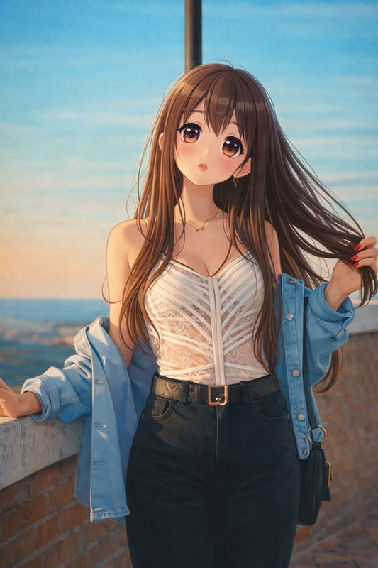 🌸 Lámina Personalizada | Estilo Anime Kawaii